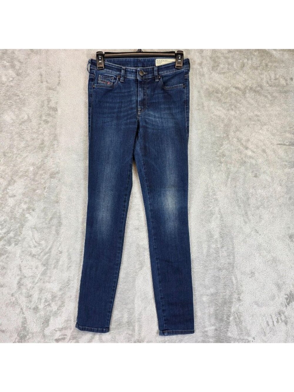 Diesel Doris Super Slim Skinny Jeans Womens 27 Blue Med Wash Stretch Denim